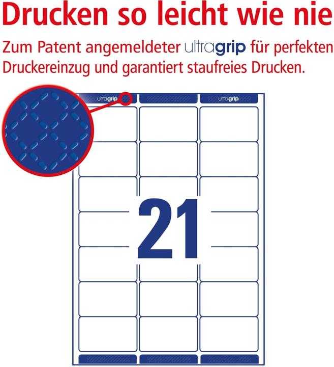 Actual product image Avery Address labels