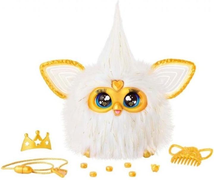 Produktbild Furby HAS FUR interactive toy Gold Glam (15 cm)