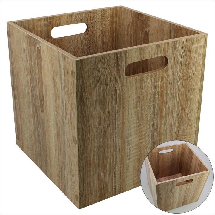 Actual product image Schwäbische Albumfabrik Storage Box Wood 31 x 31 cm (30.60 cm)