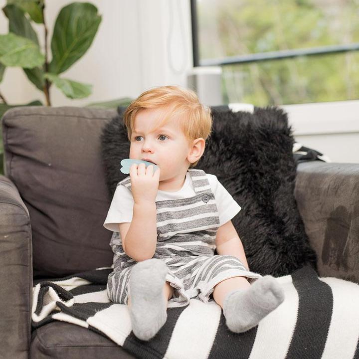 Produktbild Haakaa Beissring Hasenohr - Blau