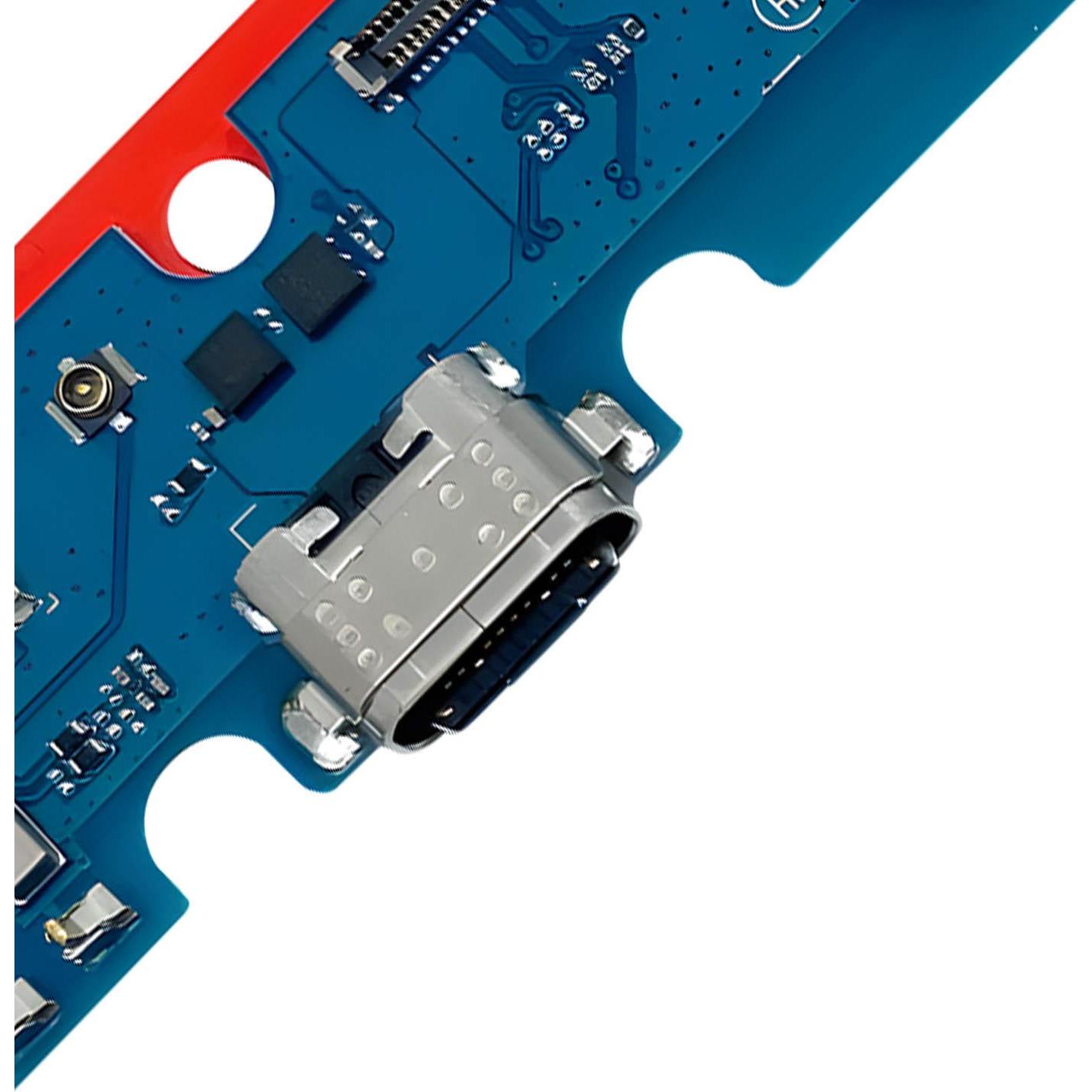 Thumbnail - Clappio USB-C Stecker + Mikrofon + 3.5mm Klinkenbuchse (Galaxy Tab A7 Lite), Mobilgerät Ersatzteile, Schwarz