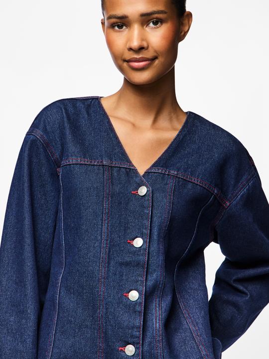 Produktbild Pieces PCDEMI Jeanshemd (L)