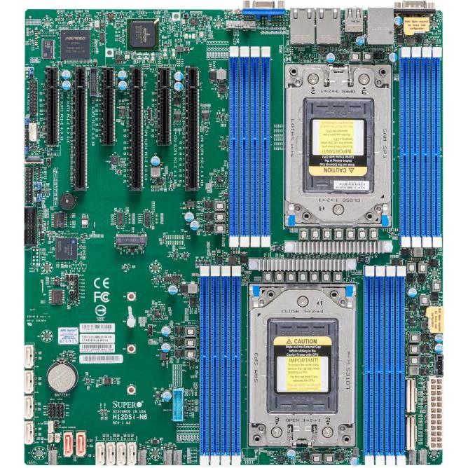 Supermicro Motherboard H12DSI-N6 (bulk pack) (SP3, E-ATX), Mainboard