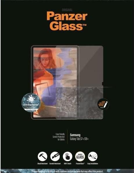 Actual product image PanzerGlass Case Friendly (1 Piece, Galaxy Tab S7+ 12.4 (2020))