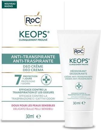Label énergétique Roc Keops Cream Deodorant (Roll-on)