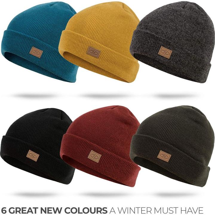 Image du produit Highlander Thinsulate Ski Hat Charcoal Marl (Taille unique)