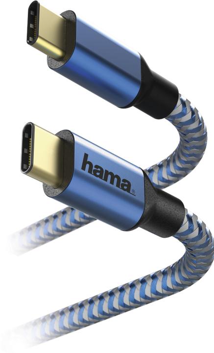 Actual product image Hama USB-C - USB-C Reflective (1.50 m, USB 2.0)