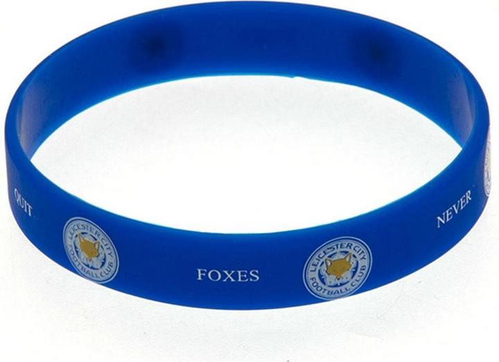 Immagine prodotto Leicester City FC Polsino in silicone Crest (100% materiale sintetico)
