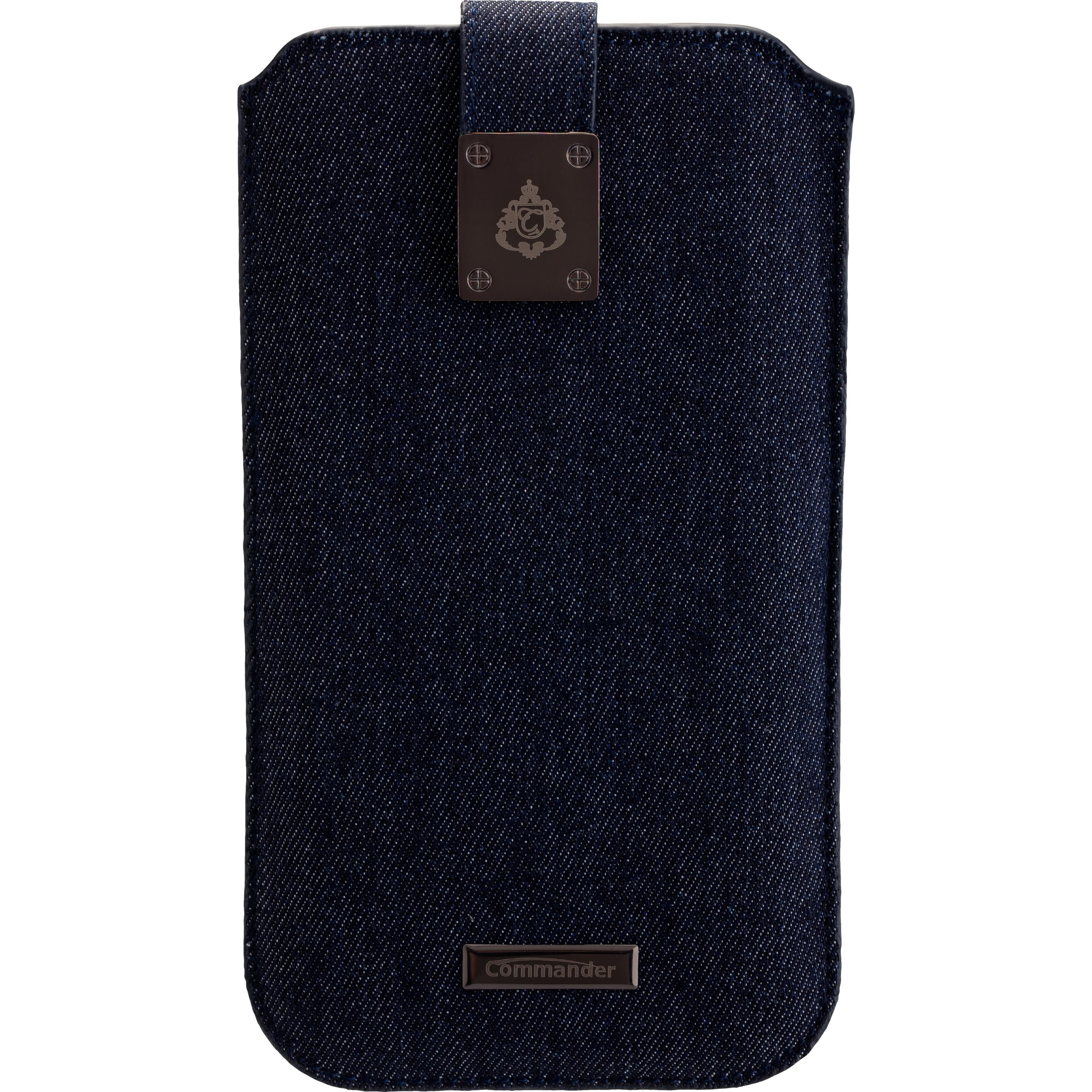 Peter Jäckel COMMANDER MILANO XXL5.2 Jeans, z.B. für Samsung G900 Galaxy S5/ Sony Xperia Z/ HTC One (M8) innen (Sony Xpe...