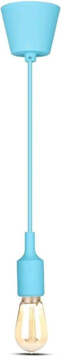Produktbild V-TAC VT7228LB Pendelleuchte E27 aus hellblauem Silikon (E27)