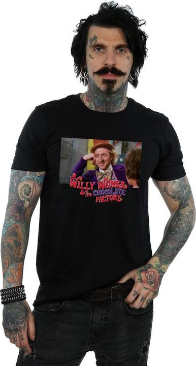 Actual product image Willy Wonka & the Chocolate Factory Mens Condescending Wonka T-Shirt (XXL)