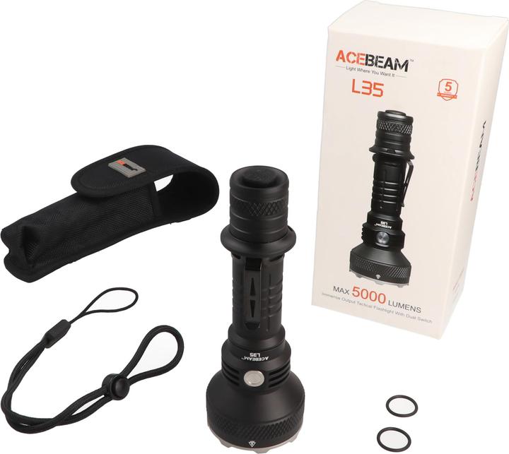 AceBeam L35 Taschenlampe 5000 Lumen (5000 lm)