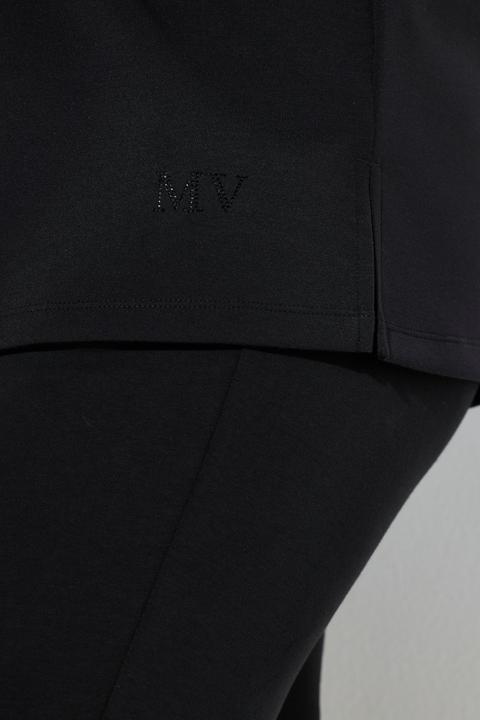 Produktbild Ulla Popken Sweatshirt, Kapuze, V-Ausschnitt, Langarm, Modalmix (50, 52)