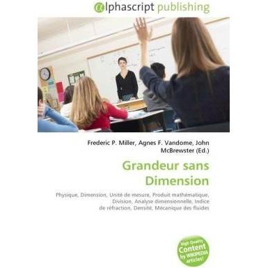 Grandeur sans Dimension, Fachbücher
