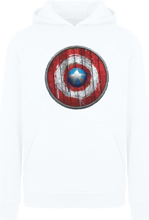 Produktbild Captain America Wooden Shield Kapuzenpullover (XL)