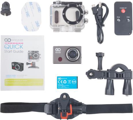 Produktbild GOCLEVER Action Camera Dvr Sport LCD 16 Bit 5 Mpix Cmos (WLAN)