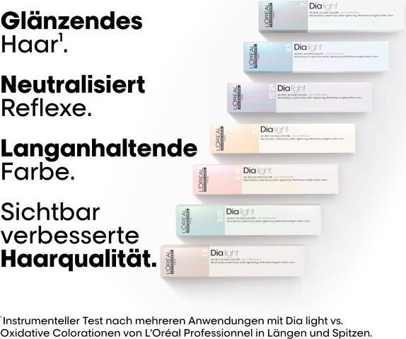 Produktbild L'Oréal Professionnel L'Oral Professionnel Dialight 613 Dark Blonde Ash Gold 60ml Hair Color (6.13 Dunkelblond Asch Gold)