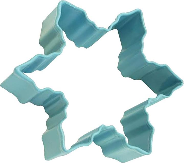 Actual product image Anniversary House Snowflake Poly-Resin Coated Cookie Cutter