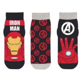Nickelodeon, Unisex, Socken, Avengers Kids, Mehrfarbig, (3er Pack, 23 - 26)