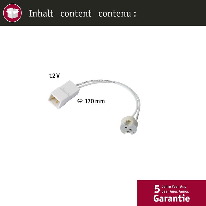 Produktbild Paulmann Universalfassung G4/GX5,3/GY6,35