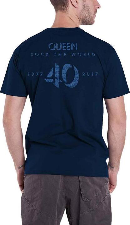 Produktbild Queen News Of The World TShirt Logo (L)