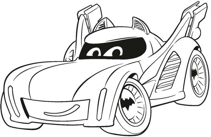 Immagine prodotto DC Batwheels: cuscinetto da colorare cool