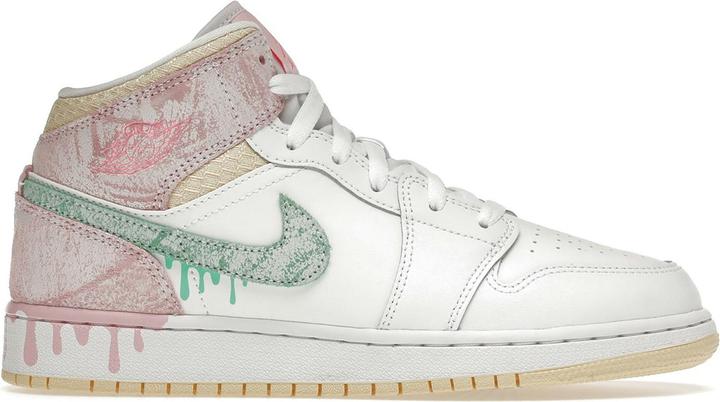 Produktbild Jordan 1 Mid Paint Drip (GS) (40)
