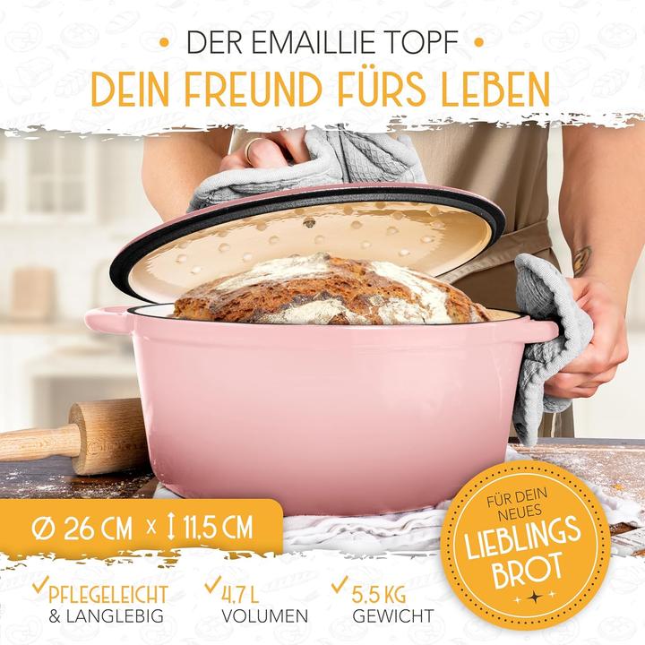 Produktbild Krustenzauber Brotbacktopf mit Gärkorb