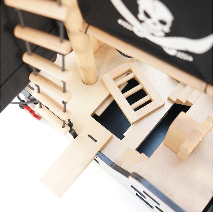 Actual product image Le Toy Van Barbarossa pirate ship