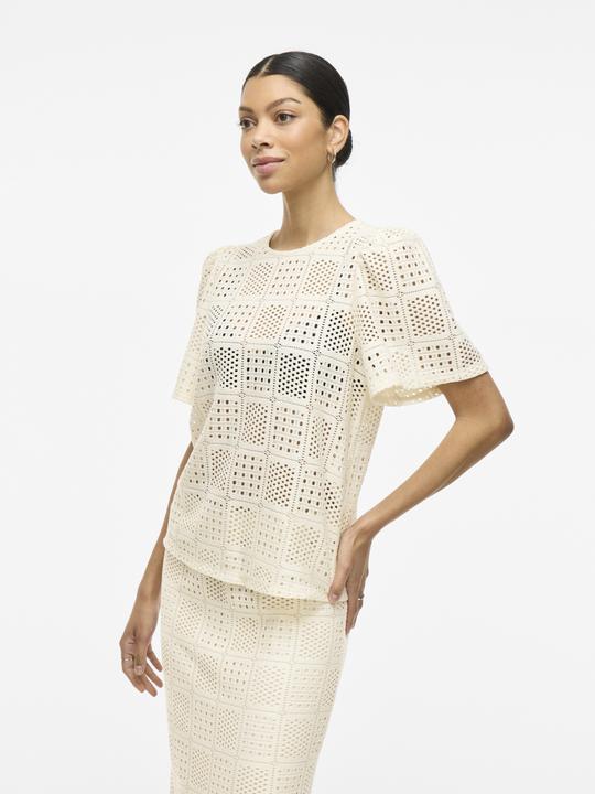 Produktbild Vila Rundhals Oberteil mit kurzen Ärmeln (S)