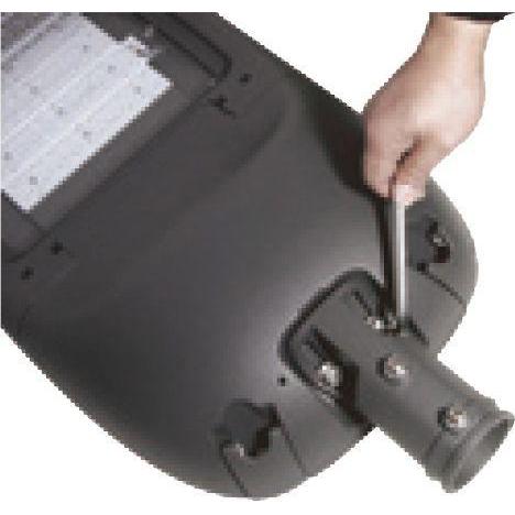 Thumbnail - Dotlux, Fassadenbeleuchtung, 3283-040135 LED-Strassenleuchte BELUGAmini 73W 4000K SKI ohne Mastaufnahme