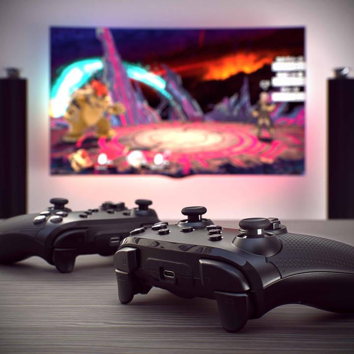 Produktbild CSL Nintendo Switch Gamepad, Wireless Bluetooth Controller, HD Rumble, Turbo Button, Akku, USB Typ C (Switch)