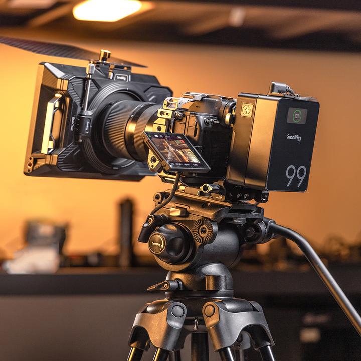 Produktbild SmallRig Heavy Duty Fluid Head Tripod Kit AD 01S 4686 (Metall)