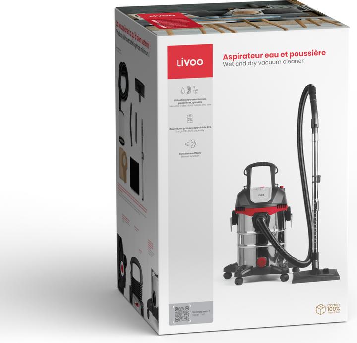 Produktbild Livoo Nass-/Trockensauger (Nass-Trockensauger)