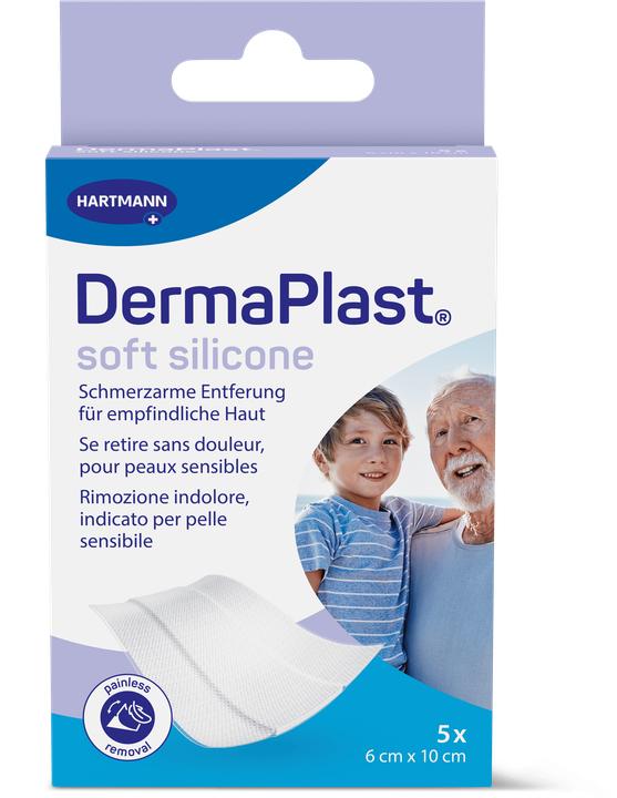 Actual product image DermaPlast Soft Silicone Strips (5 x)