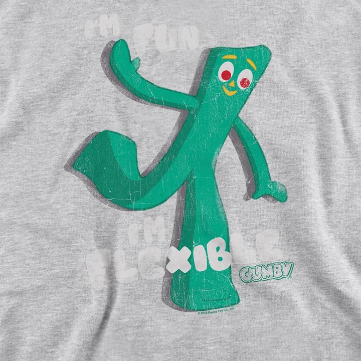 Produktbild Gumby I'm Flexible Sweatshirt meliert (M)