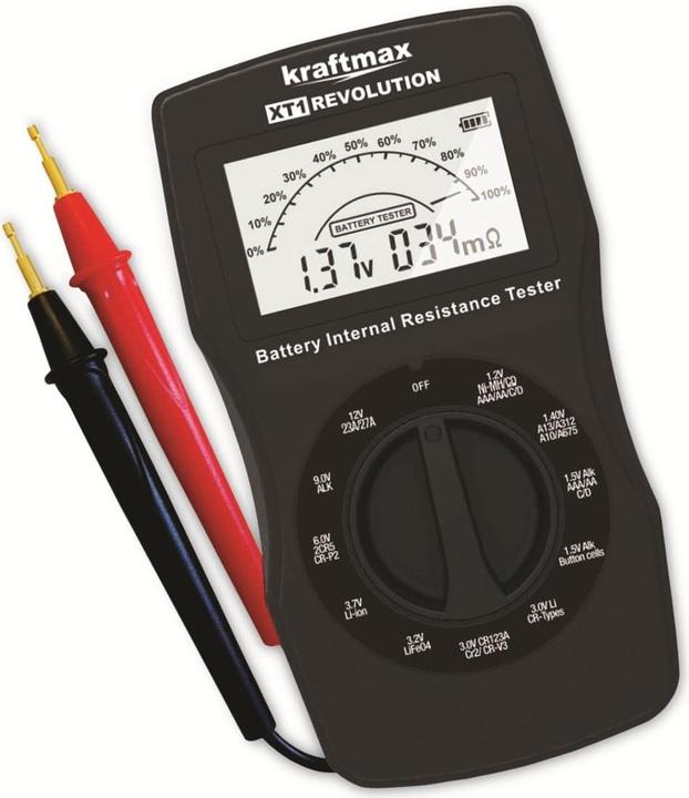 Produktbild Kraftmax Batterietester XT1 (Hand-Multimeter)