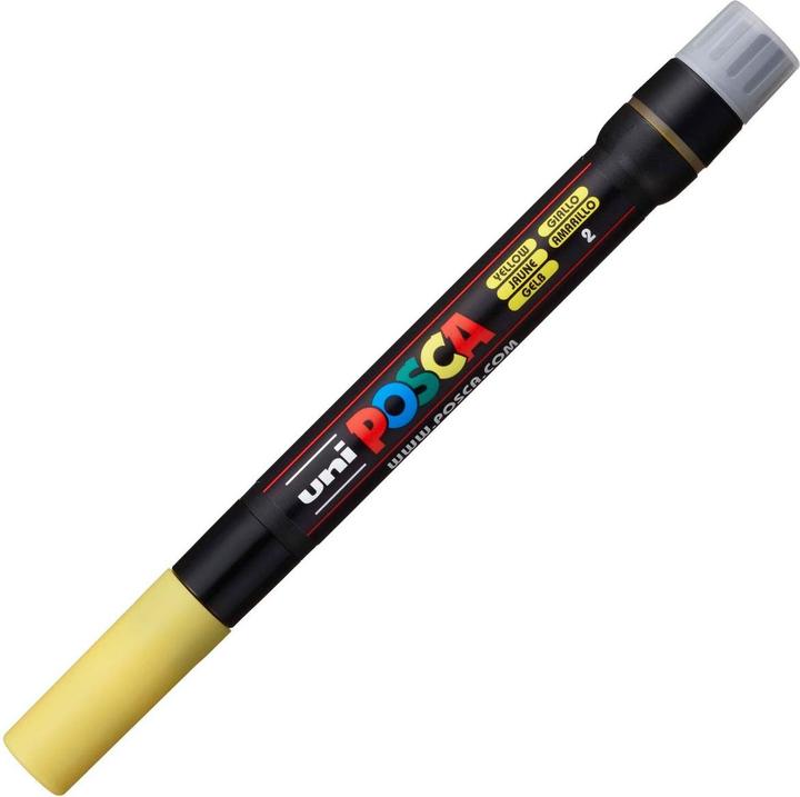 Image du produit Posca Brush Tip PCF-350 (Jaune, 10 mm, 1 x)