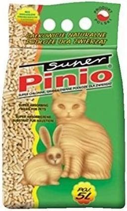 Produktbild Certech Katzenstreu Super Pinio Natural 5 l - Katzenstreu aus Holz (Nicht klumpend, Nicht staubend, Schnell absorbierend)