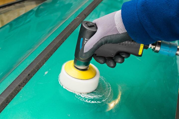 Produktbild HAZET Mini Polier Satz 9033N-9 (Exzenterpolierer, 238 W)