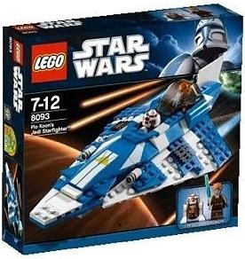 Actual product image LEGO Plo Koon's Jedi Starfighter (8093, LEGO Star Wars)