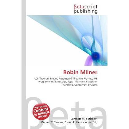 Robin Milner, Fachbücher