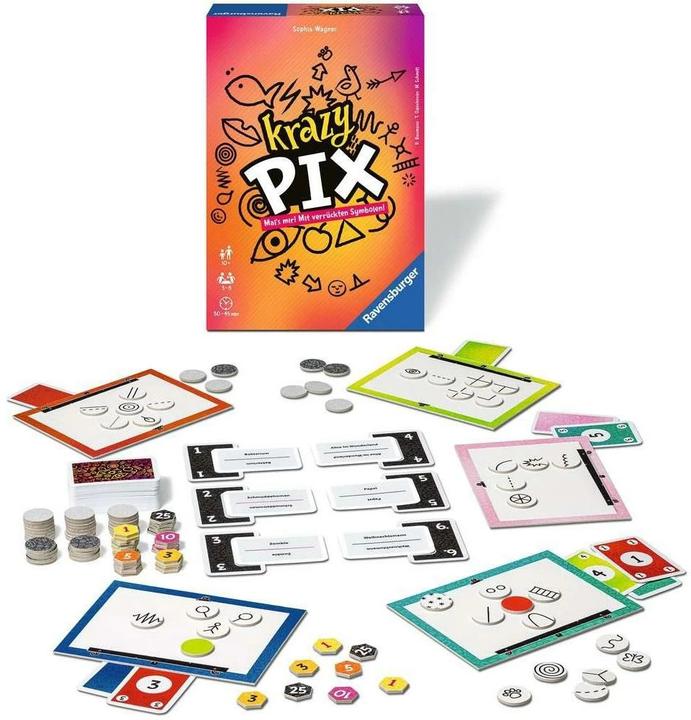 Produktbild Ravensburger Krazy Pix (Deutsch, 3 - 8 Spieler)
