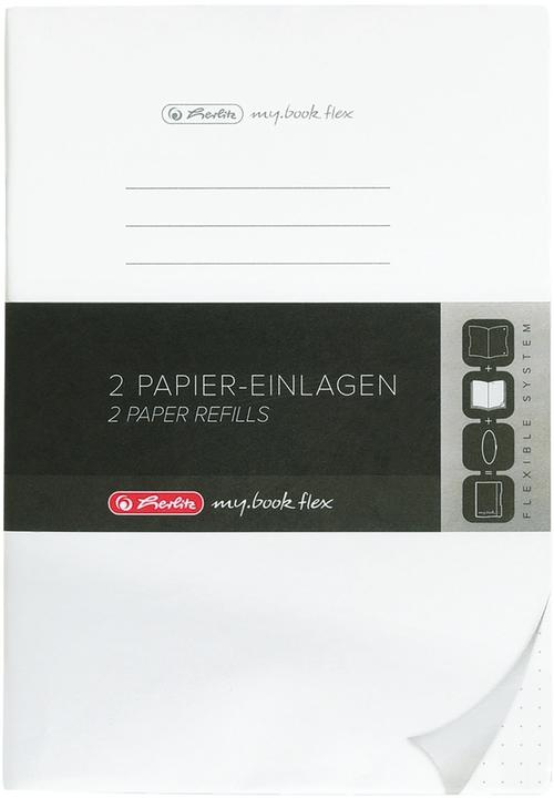 Herlitz 50033805 Notizbuch 80 Blätter (A4, Blanko, Kein Einband)