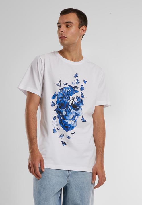 Produktbild Mister Tee Butterfly Skull Tee - 89257 (XL)