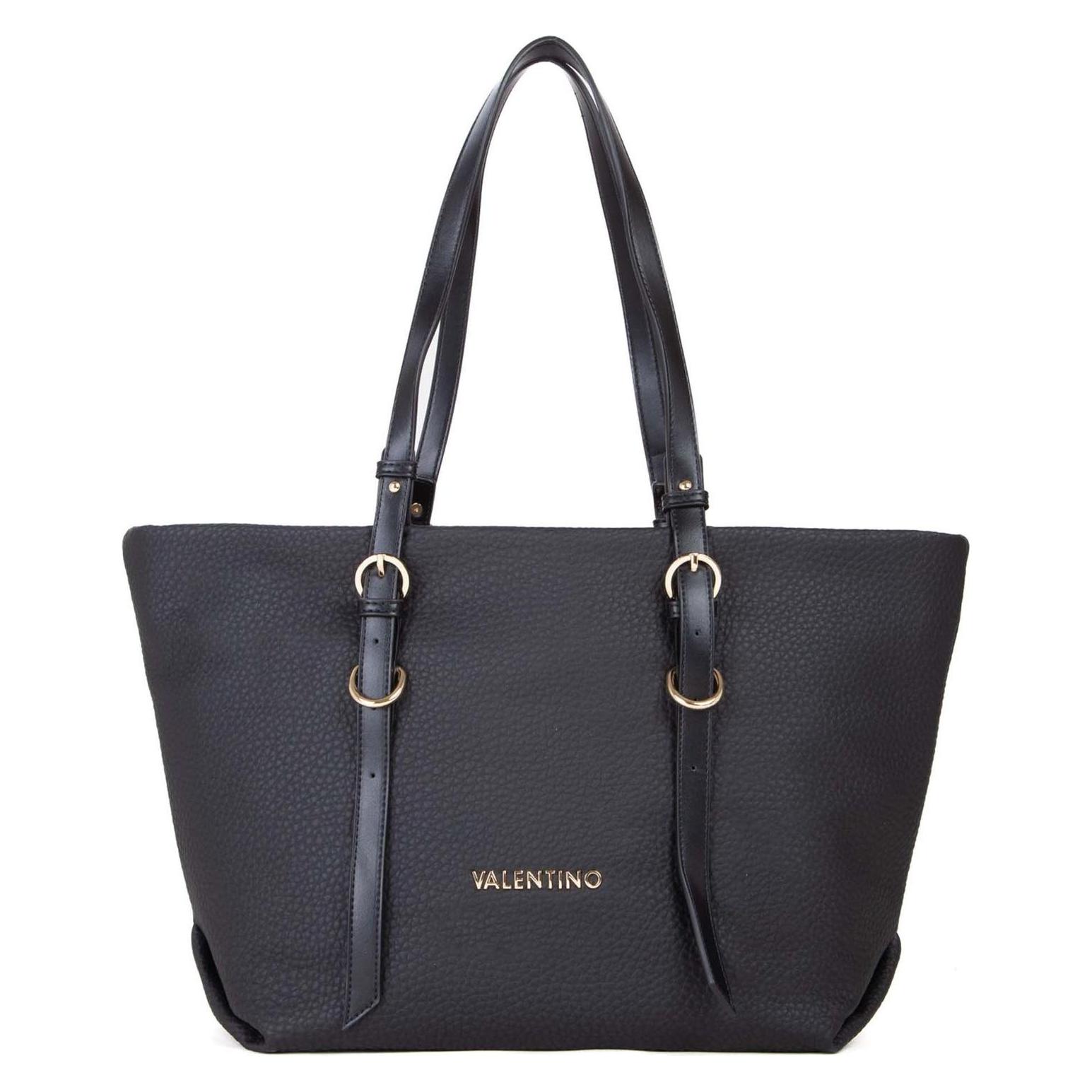 Valentino, Einkaufshilfe, Botaniko Shopping Bag - Schwarz, Schwarz