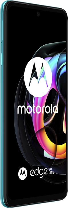 Actual product image Motorola Edge 20 Lite (128 GB, Laguna Green, 6.67", Hybrid Dual SIM, 5G)
