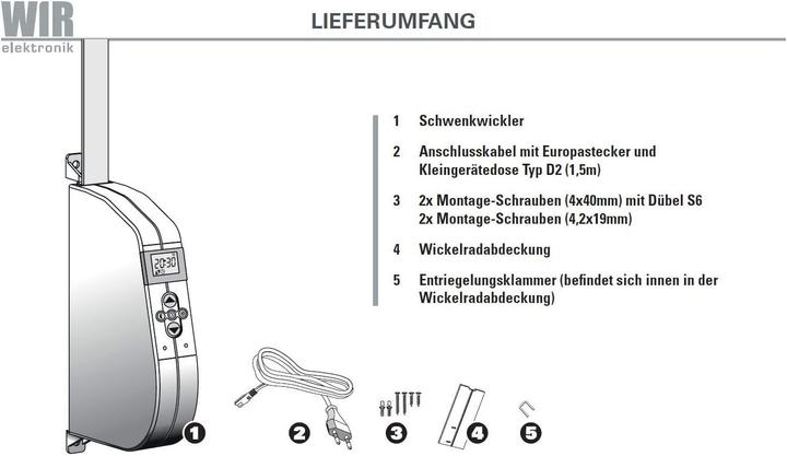 Produktbild WIR elektronik elektronischer Gurtwickler eWickler