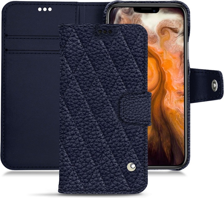 Noreve Lederschutzhülle Wallet (Apple iPhone 11 Pro Max)
