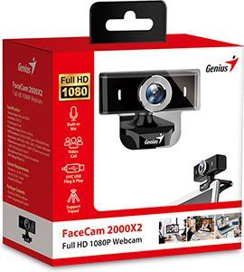 Produktbild Genius FACECAM 2000X2 Webcam Black
